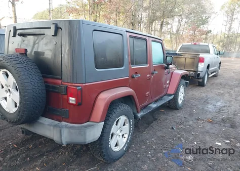 2007 Jeep Wrangler Unlimited Sahara from USA, damaged, VIN 1J8GA59157L157934